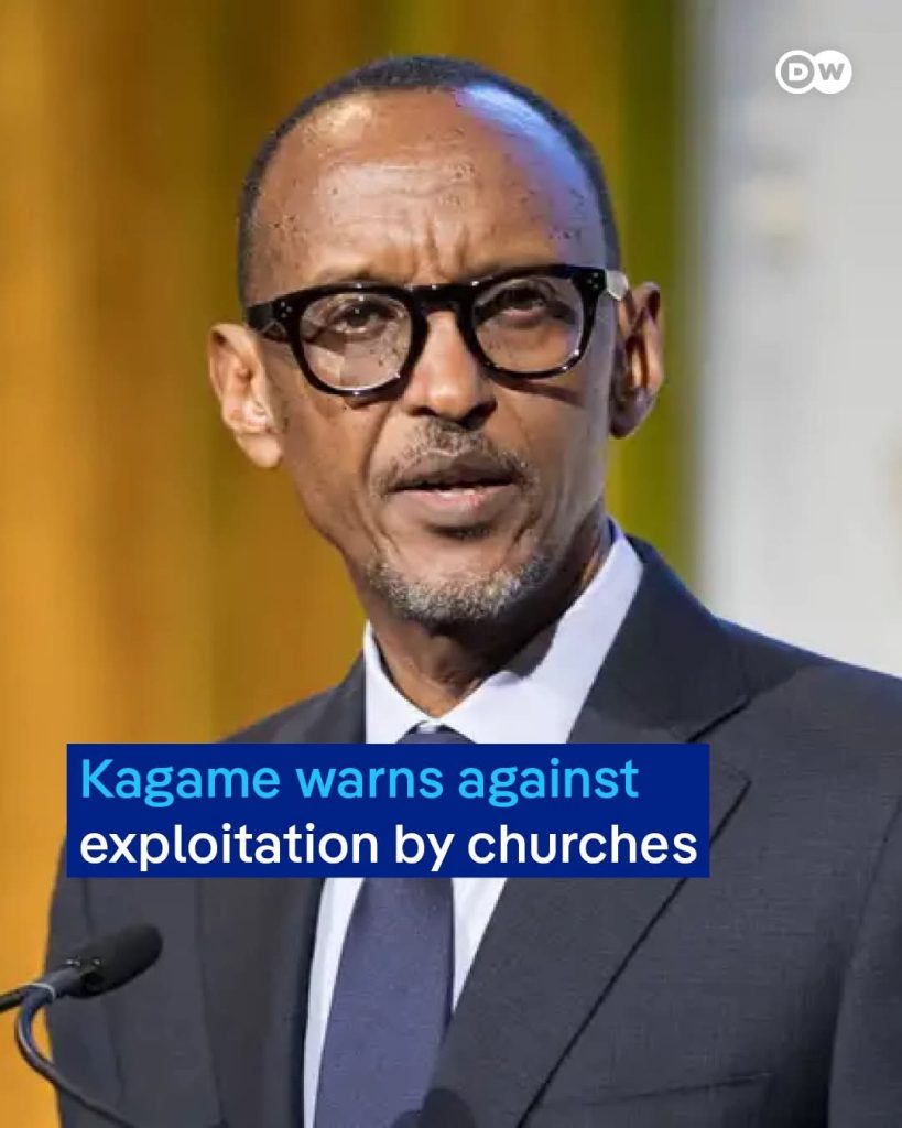Rwanda’s President Paul Kagame has criticized the rapid growth of churches in the country, warning that some exploit vulnerable citizens FB IMG 1764442852755
