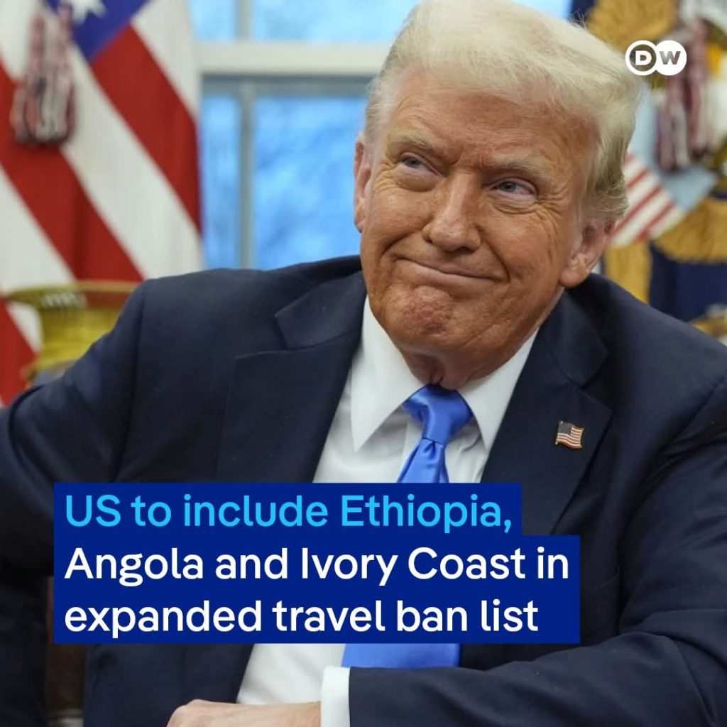 The number of countries facing a US travel ban could rise to above 30 as the Trump FB IMG 1765007386144