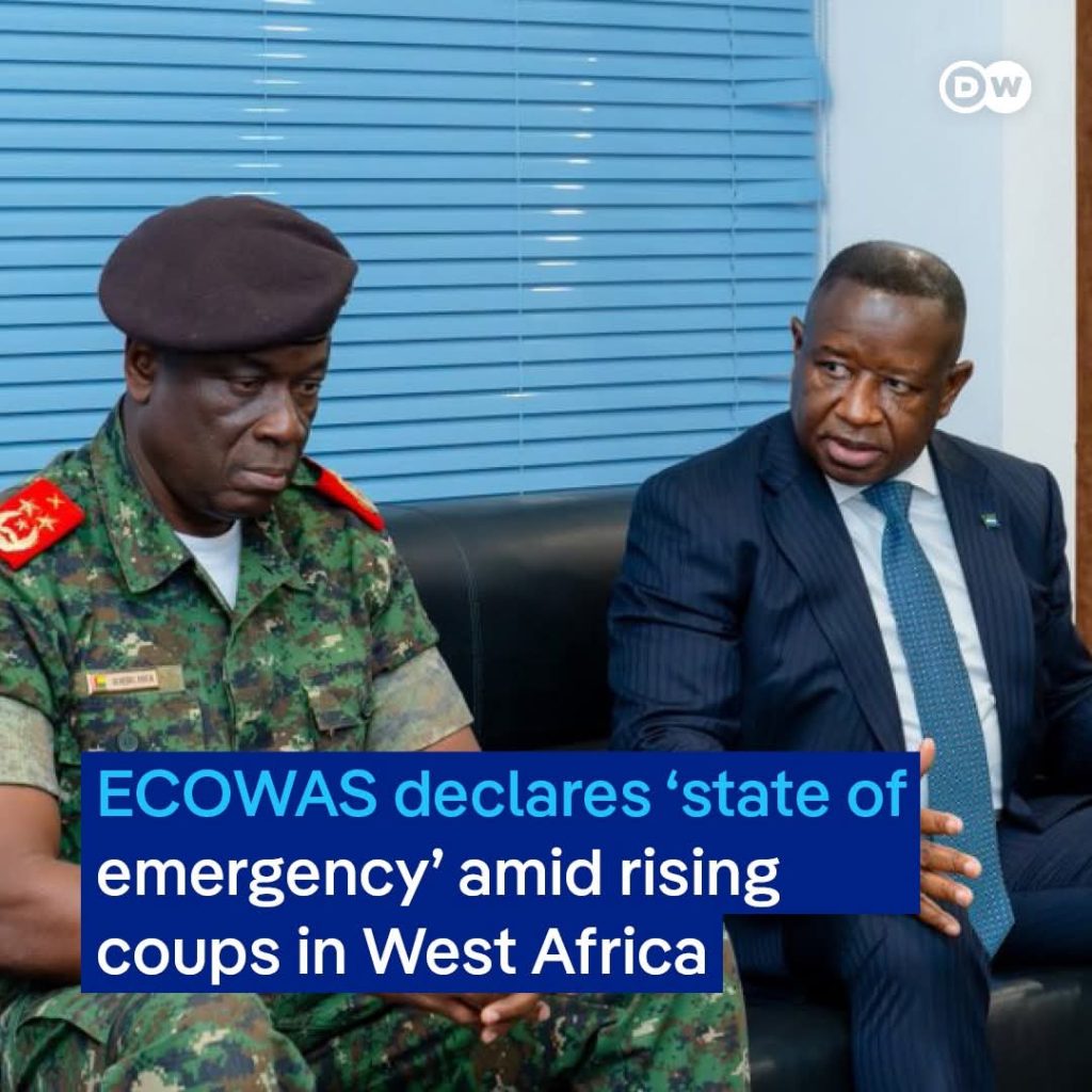 The Economic Community of West African States (ECOWAS) has declared a regional state of FB IMG 1765365084952