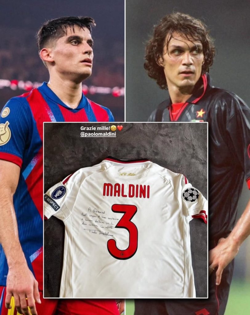 👕🎁 Paolo Maldini has sent his own match worn shirt from back in the days 20260228 134825